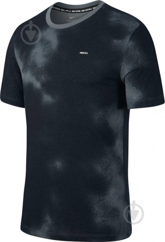 Футболка Nike M NK FC TEE SMALL BLK AOP BQ4662-065 р.S сірий - фото 1