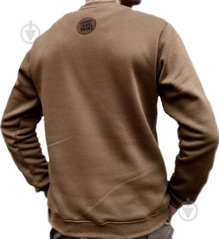 Світшот P1G Winter Sweatshirt Pablo Just Say No UA281-29911-PB-CB р. L [1174] Coyote Brown - фото 2