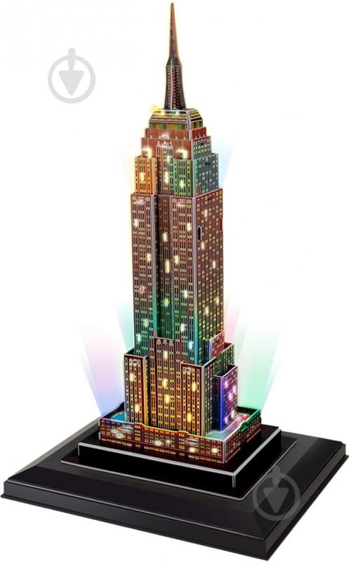 3D-пазл США: Эмпайр-стейт-билдинг LED L503h - фото 2 3D-пазл США: Эмпайр-стейт-билдинг LED L503h - фото 2