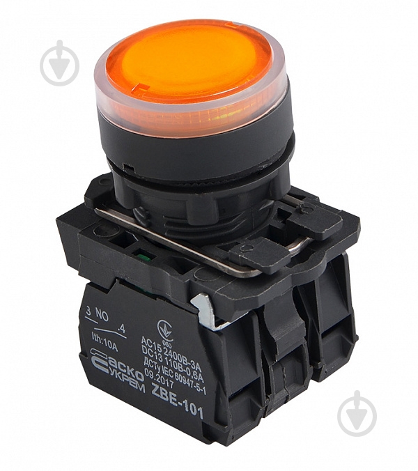 Кнопка Аско-Укрем TB5-AW35M5 A0140010175 - фото 1