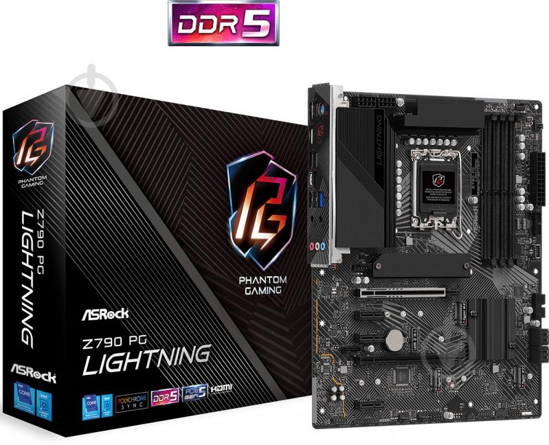 Материнська плата ASRock Z790 PG LIGHTNING (Socket 1700, Intel Z790, ATX) - фото 5