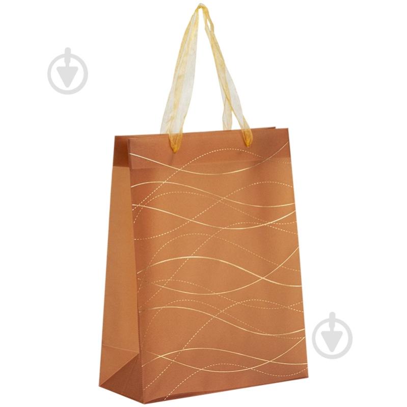 Пакет подарочный Waves-1 8503-29-A 25х19 см Axent - фото 2 Пакет подарочный Waves-1 8503-29-A 25х19 см Axent - фото 2