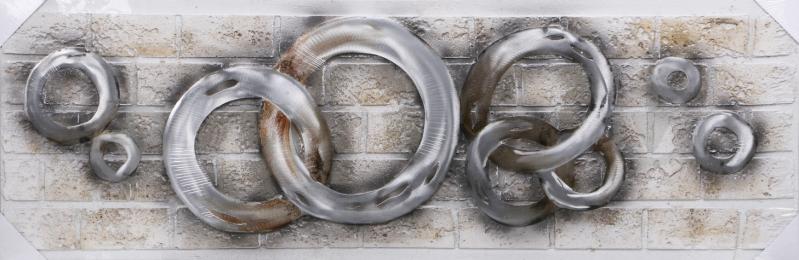 Картина 3D Rings 150x50 см - фото 1