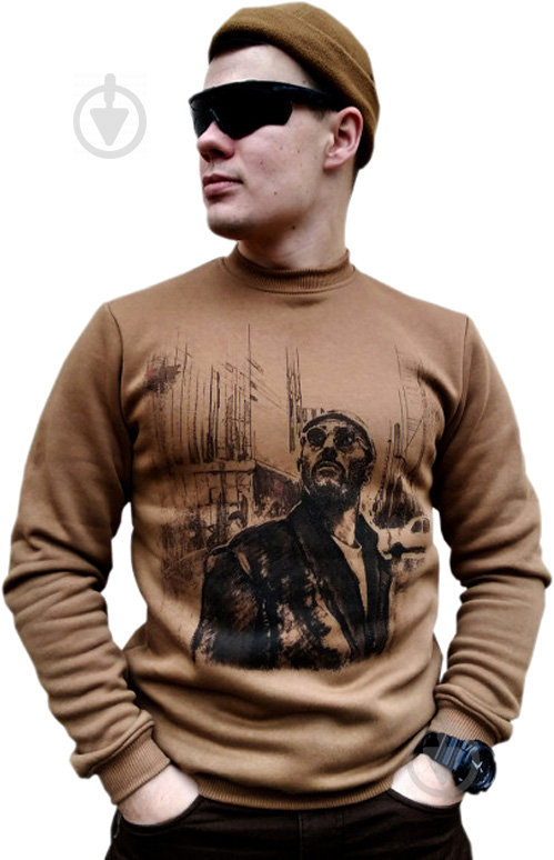 Світшот P1G WINTER SWEATSHIRT LONER SPIRIT UA281-29911-LN-CB р. XXL коричневий - фото 1