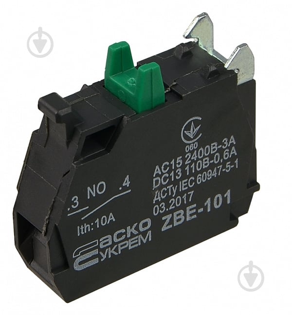 Кнопка Аско-Укрем Контакт ZBE-101 N/О A0140010180 - фото 2 Кнопка Аско-Укрем Контакт ZBE-101 N/О A0140010180 - фото 2