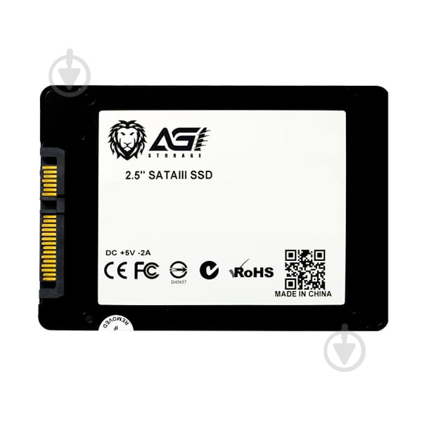 SSD-накопичувач AGI SATA III 256GB 2,5" SATA III QLC (AGI250GIMAI238) - фото 3