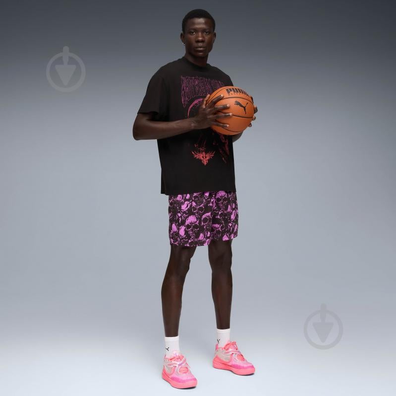 Футболка Puma LaMelo World Tour-nament Tee I 63237202 р.L черный - фото 5 Футболка Puma LaMelo World Tour-nament Tee I 63237202 р.L черный - фото 5