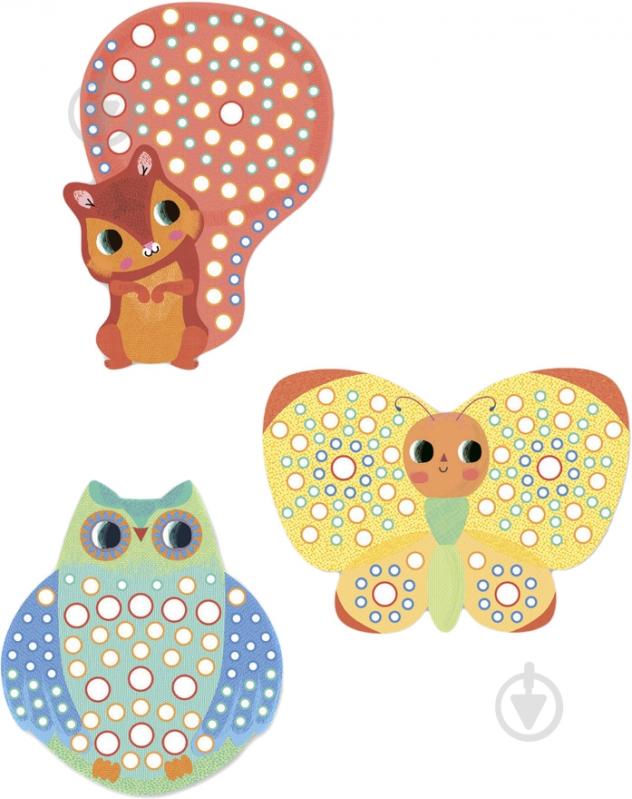 Мозаика Djeco Белочка DJ08897 - фото 2 Мозаика Djeco Белочка DJ08897 - фото 2