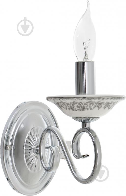Бра Arte Lamp Sonia 1x40 Вт E14 хром A9593AP-1CC - фото 1 Бра Arte Lamp Sonia 1x40 Вт E14 хром A9593AP-1CC - фото 1