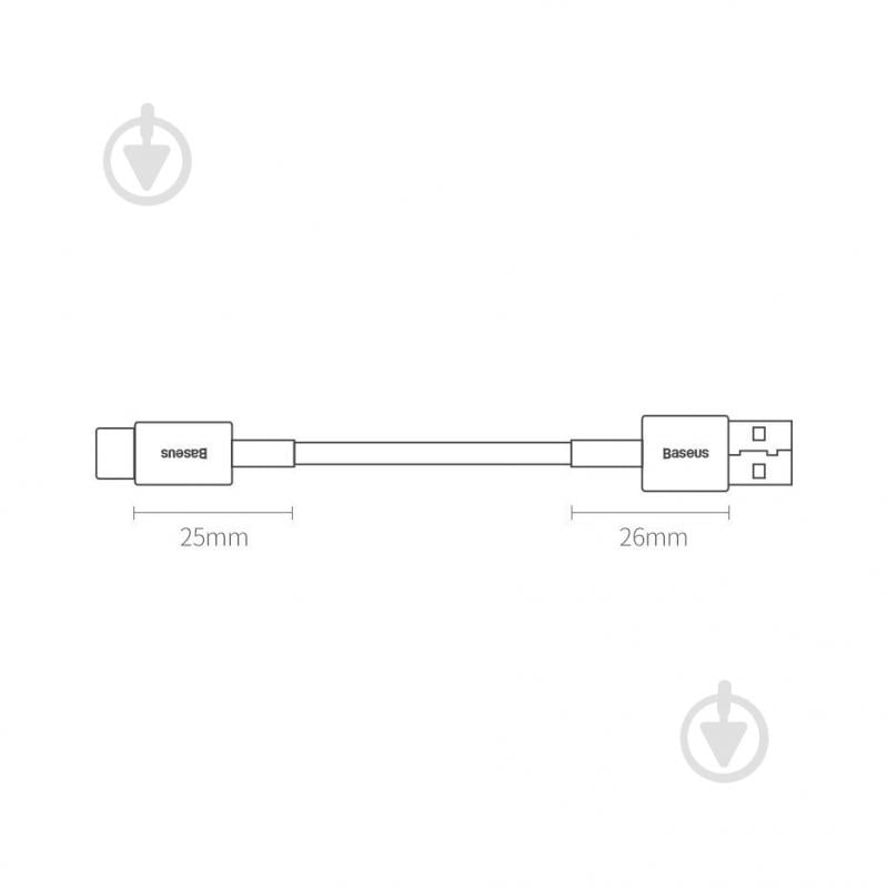 Кабель BASEUS 2 м чорний (CATYS-A01) - фото 6