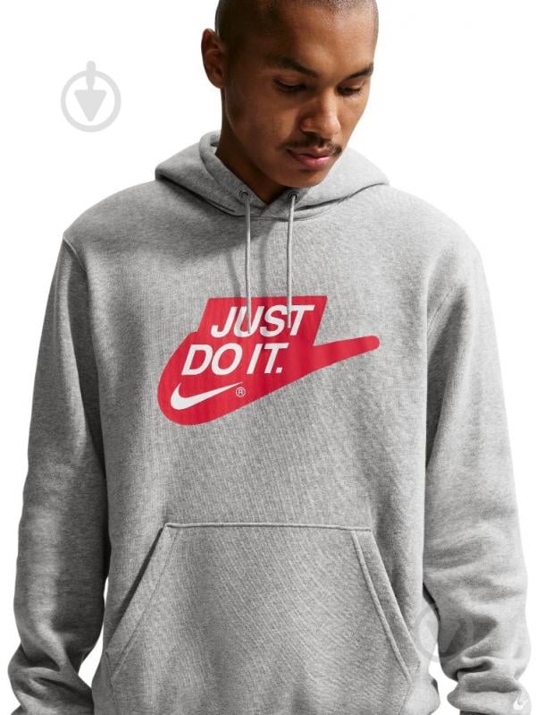 Спортивная кофта Nike IO9618-063 р.M серый - фото 2 Спортивная кофта Nike IO9618-063 р.M серый - фото 2