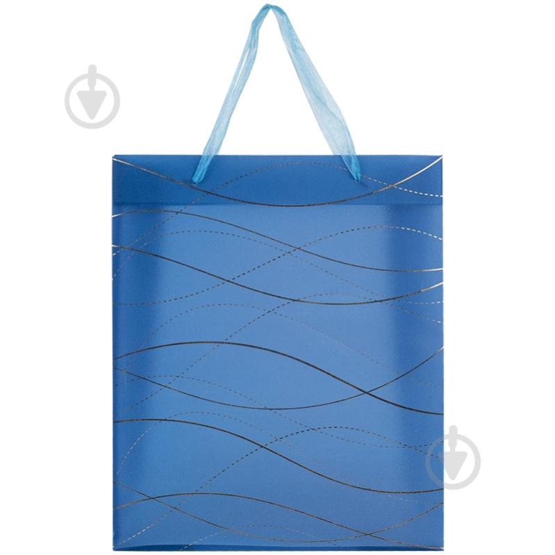 Пакет подарочный Waves-2 8504-30-A 32х27 см Axent - фото 1 Пакет подарочный Waves-2 8504-30-A 32х27 см Axent - фото 1