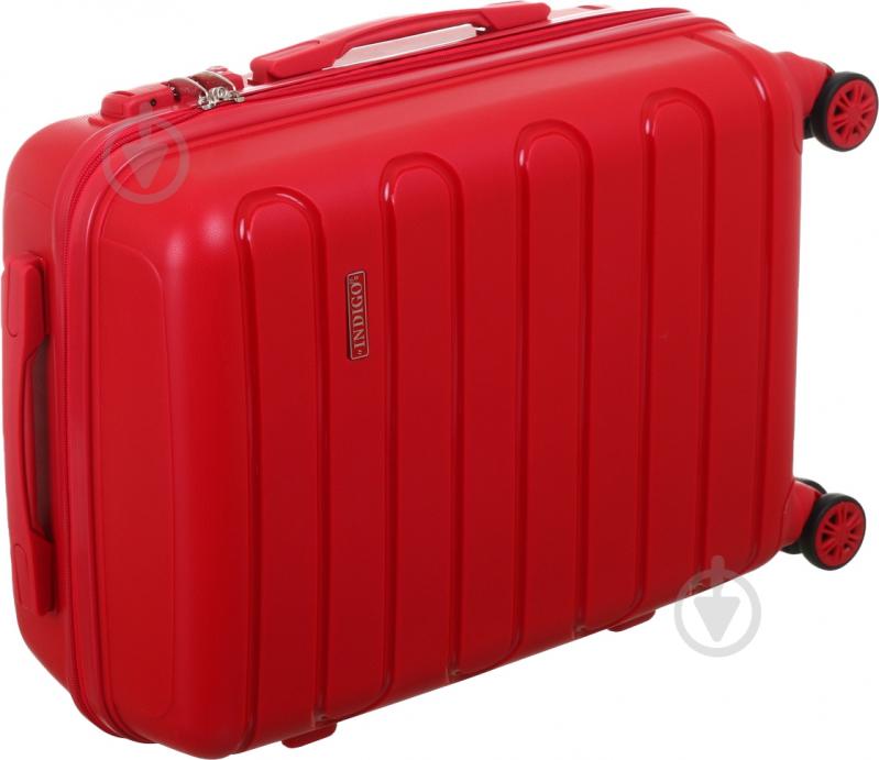Чемодан Indigo 41 л красный XY22100 50х36х23 ABS - фото 6 Чемодан Indigo 41 л красный XY22100 50х36х23 ABS - фото 6