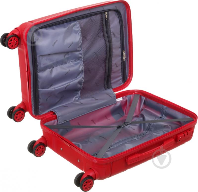 Чемодан Indigo 41 л красный XY22100 50х36х23 ABS - фото 7 Чемодан Indigo 41 л красный XY22100 50х36х23 ABS - фото 7