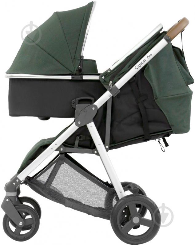 Коляска универсальная 2 в 1 BabyStyle Oyster Zero Alpine Green - фото 3