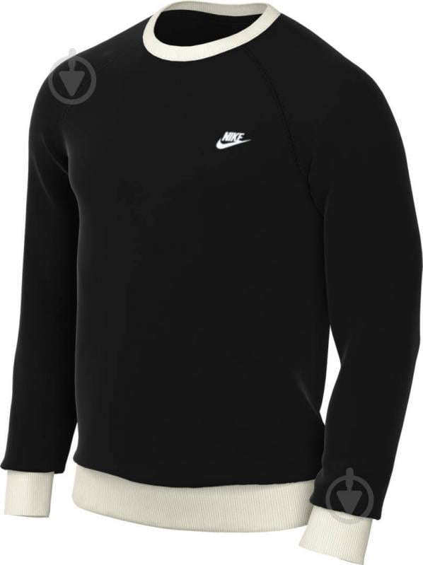 Свитшот Nike M NK CLUB BB RAGLAN CREW FV5378-010 р.S черный - фото 6