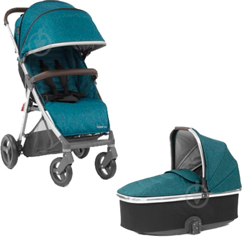 Коляска универсальная 2 в 1 BabyStyle Oyster Zero Regatta - фото 1