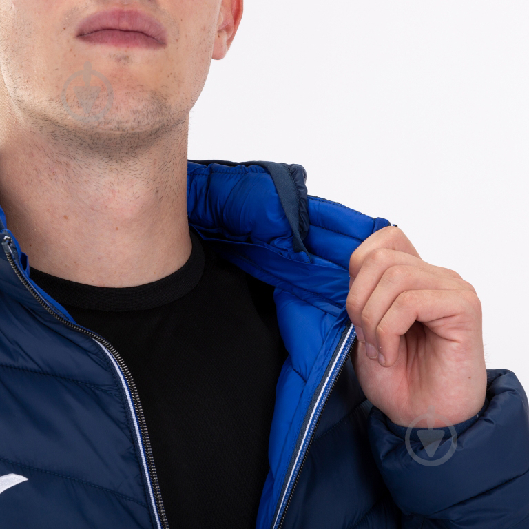 Куртка чоловіча Joma URBAN III ANORAK DARK NAVY-ROYAL 101594.331 р.XL темно-синя - фото 5