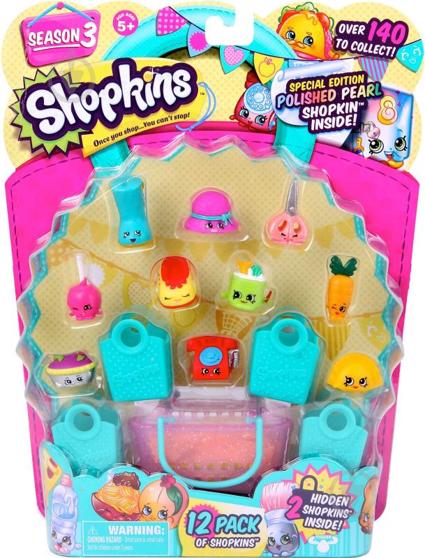 Набір фігурок Shopkins S3 12 друзів Шопкінс 56031 - фото 2