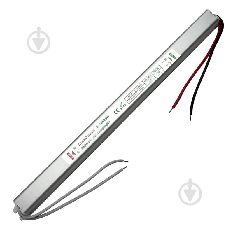 ᐉ Драйвер для LED-лент и ламп Luminaria 24 В 36 Вт IP20 S-24V-36W ...