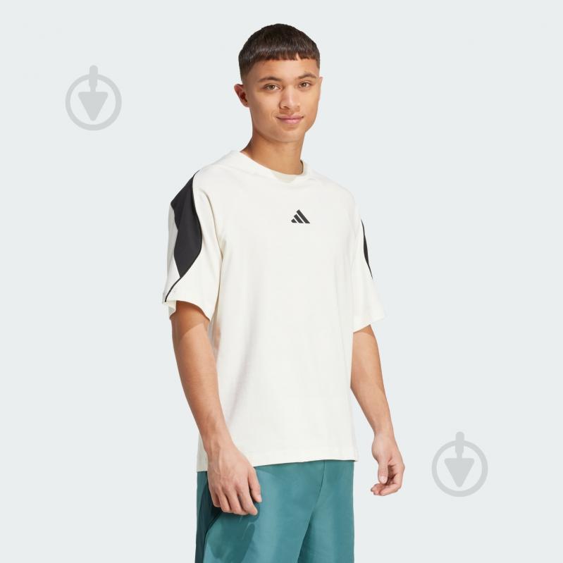 Футболка Adidas M STADIUM TEE JX5640 р.M бежевий - фото 3 Футболка Adidas M STADIUM TEE JX5640 р.M бежевий - фото 3