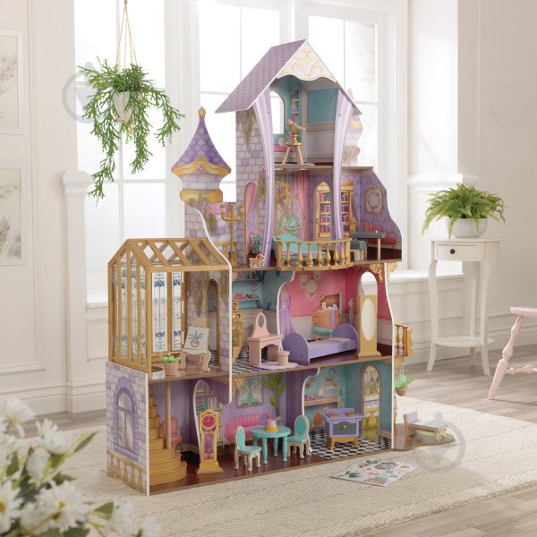 Кукольный домик Kidkraft Enchanted Greenhouse Castle 10153 - фото 15