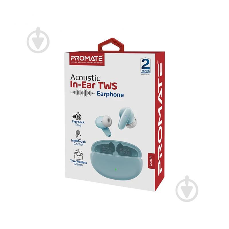 Наушники Promate blue (lush.blue) - фото 7