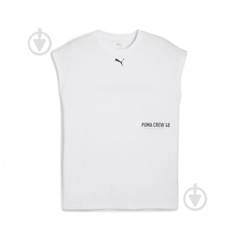 Майка Puma GRAPHIC CUTOFF TANK 52762002 р.M білий - фото 4
