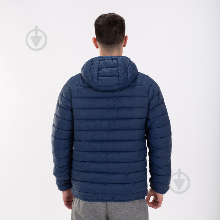 Куртка чоловіча Joma URBAN III ANORAK DARK NAVY-ROYAL 101594.331 р.XS темно-синя - фото 3