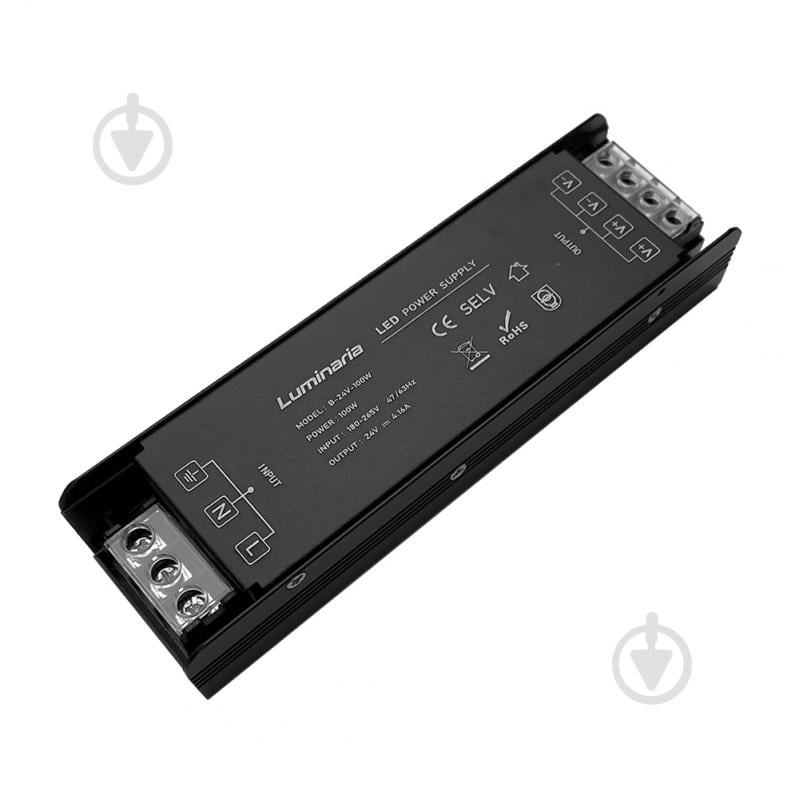 Преобразователь напряжения Luminaria 24 В 100 Вт IP20 B-24V-100W LED драйвер - фото 1 Преобразователь напряжения Luminaria 24 В 100 Вт IP20 B-24V-100W LED драйвер - фото 1