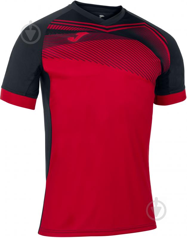 Футболка Joma SUPERNOVA II T-SHIRT RED-BLACK S/S 101604.601 р.L червоний - фото 1