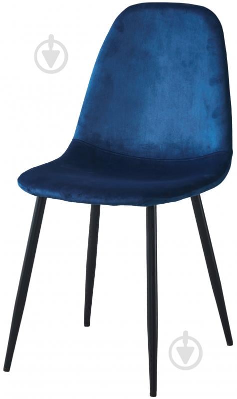 Стул Fly FS-20 Blue-49 синий / черный - фото 1