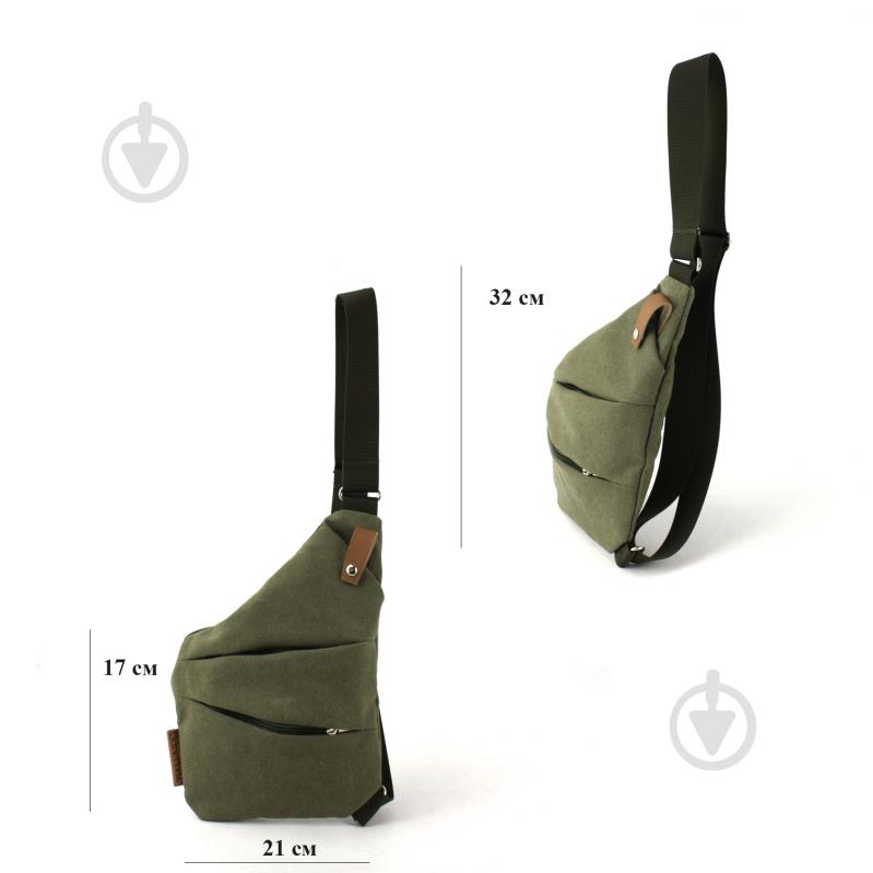 Сумка мужская Wallaby 1136 зеленый - фото 3 Сумка мужская Wallaby 1136 зеленый - фото 3