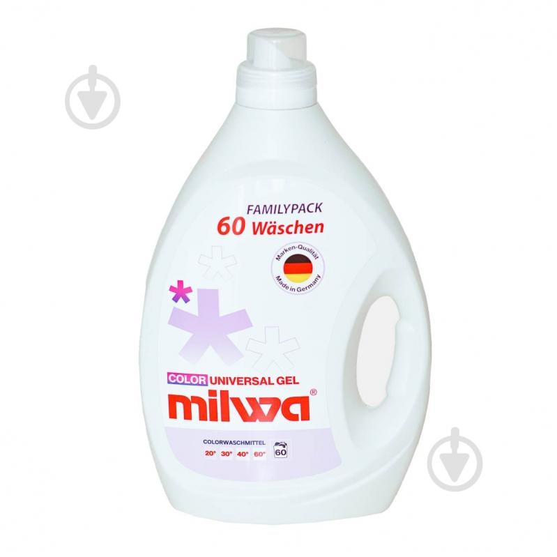 Гель для машинного та ручного прання Milwa Color Universal 3 л - фото 2