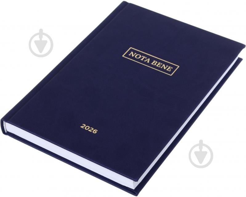 Щоденник датований Nota Bene A5 2026 синій із малюнком - фото 2 Щоденник датований Nota Bene A5 2026 синій із малюнком - фото 2