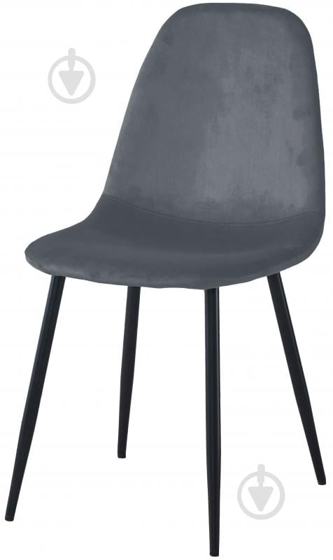 Стул Fly FS-20 Grey-40 серый / черный - фото 1