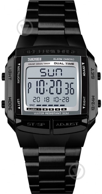 Наручные часы Skmei 1381 black (1381BOXBK) - фото 1 Наручные часы Skmei 1381 black (1381BOXBK) - фото 1