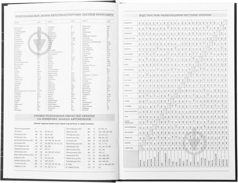 Щоденник датований Україна Nota Bene A5 2026 сірий із чорним - фото 6