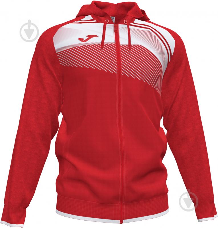 Джемпер Joma SUPERNOVA II HOODIE JACKET RED-WHITE 101605.602 р. L червоний - фото 1