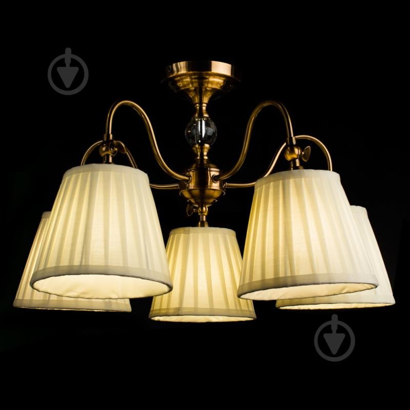 Люстра стельова Arte Lamp 5x40 Вт мідний A1509PL-5PB - фото 2