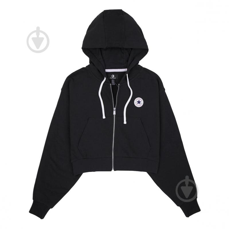 Джемпер Converse RETRO CHUCK FZ GRAPHIC HOODIE FT 10027643-001 р.M чорний - фото 5