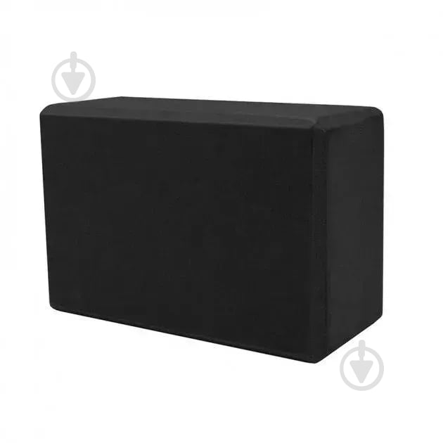 Блок для йоги Feel Fit DT287 черный - фото 1