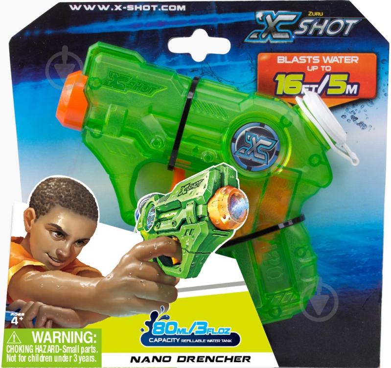 Бластер водный Zuru X-Shot Nano Drencher 5643 - фото 2
