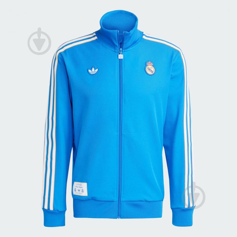 Олимпийка Adidas REAL ICON TT JN3058 р.M голубой - фото 6 Олимпийка Adidas REAL ICON TT JN3058 р.M голубой - фото 6