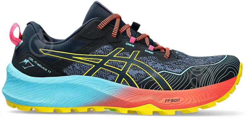 Кроссовки мужские Asics GEL-TRABUCO 11 1011B605-401 р.44 голубые - фото 2