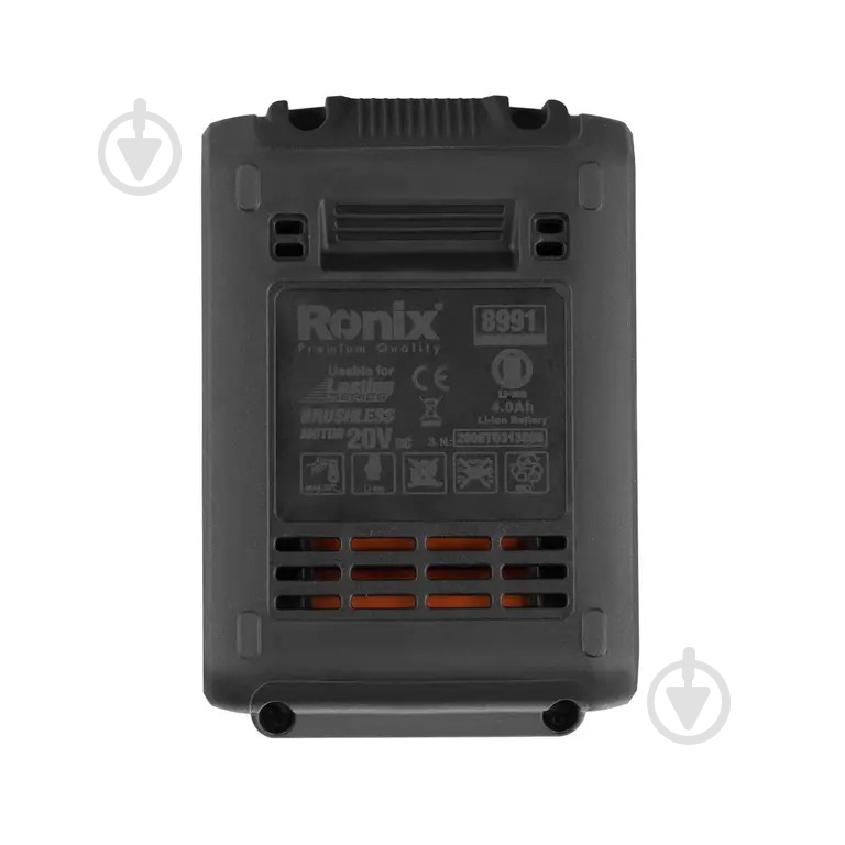 Аккумулятор Ronix 20,0V 4Ah 8991 - фото 7