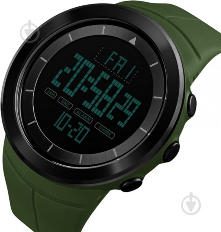 Наручные часы Skmei 1402 army green (1402BOXAG) - фото 2