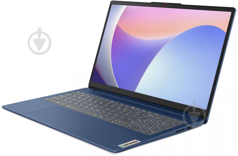 Ноутбук Lenovo ideapad Slim 3 15IRU8 15,6" (82X7003JRA) abyss blue - фото 12