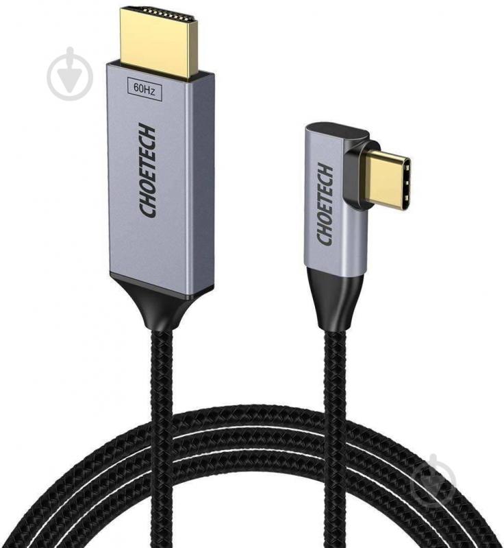 Кабель Choetech 1,8 м черный (XCH-1803) - фото 1