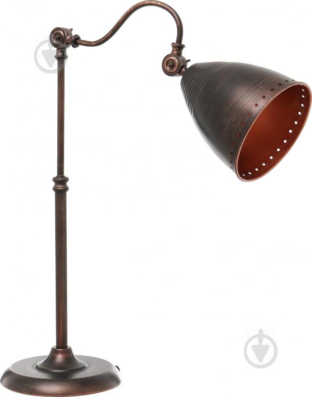 Настільна лампа декоративна Arte Lamp Trendy 1x60 Вт E27 коричневий A1508LT-1BR - фото 2